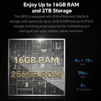 Oukitel WP52 5G Rugged Smartphone Android14 16GB+256GB 6500mAh Mobile Phone 48MP NFC Cell Phone