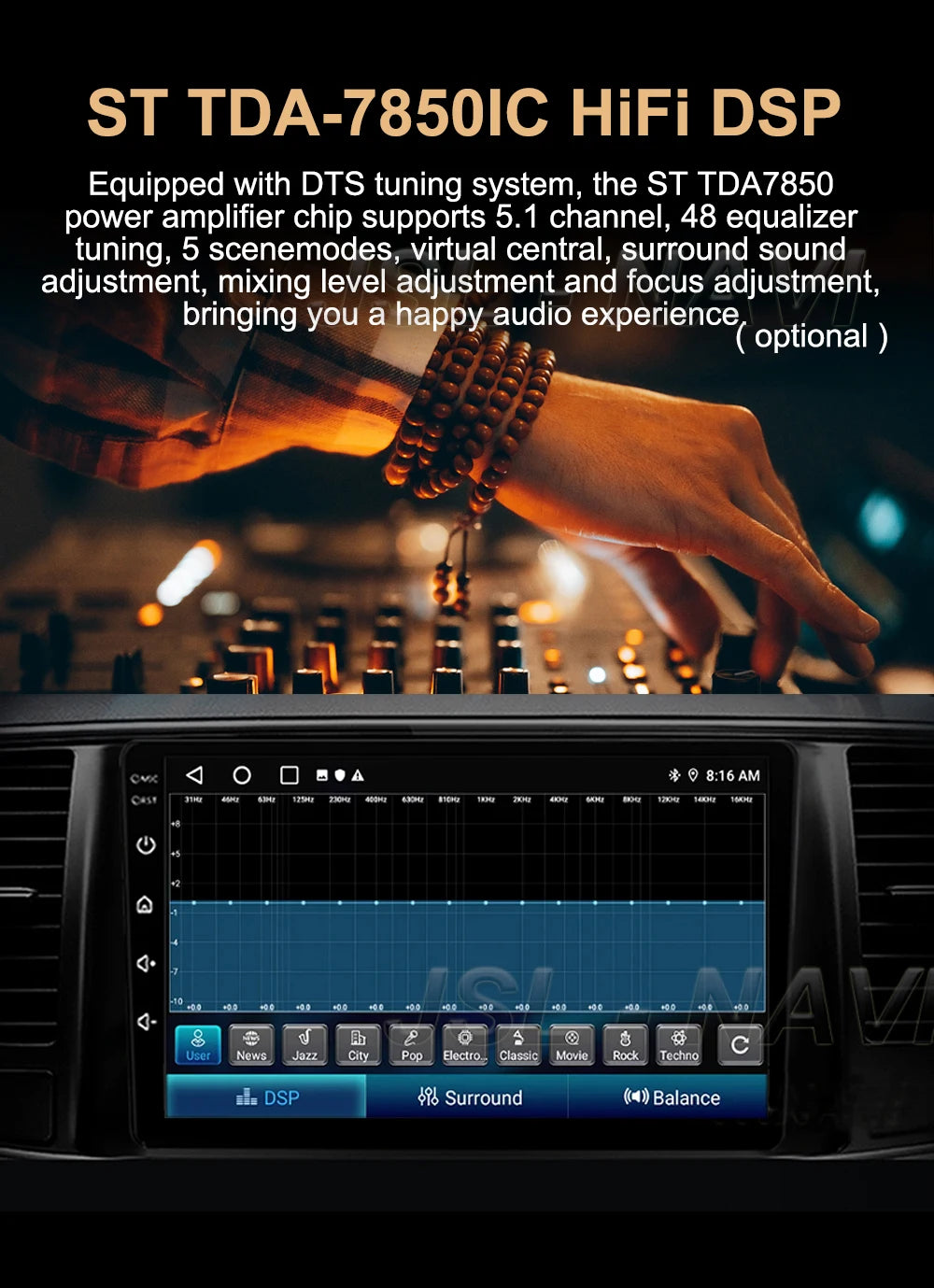 Car Radio For Hyundai i20 PB 2012 - 2014 Multimedia Video Player Wireless Carplay And Wireless Android Auto Portable Universal T