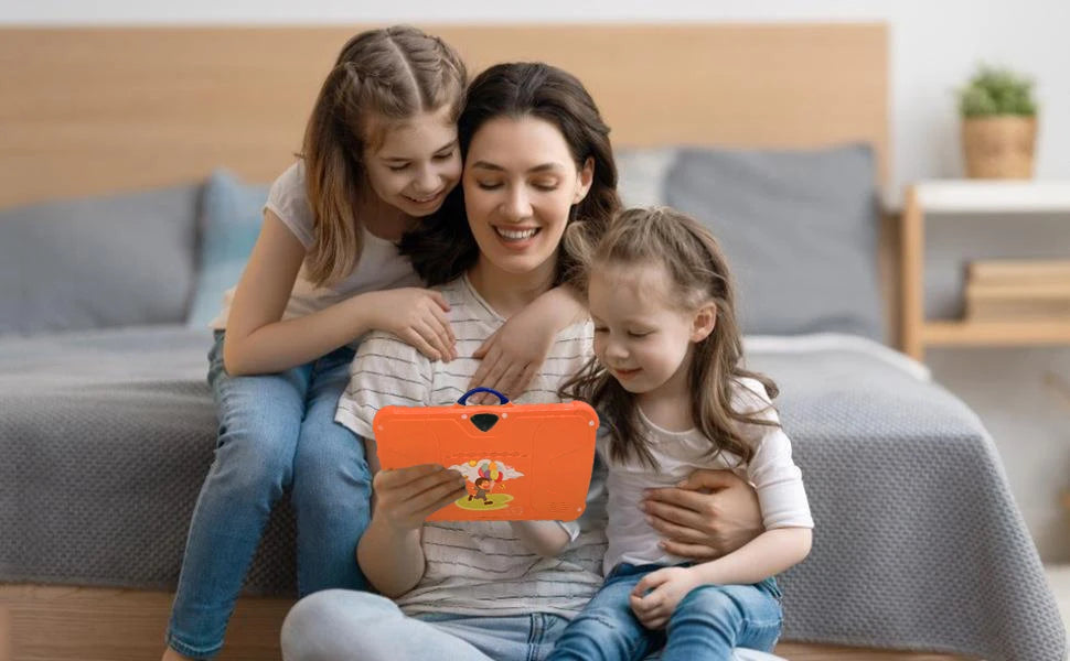 New 7 Inch 5G WiFi Tablet Pc for Children's best Gifts Android Kids Game Educational Learning Tablets Quad Core 4GB RAM 64GB ROM