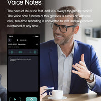 W100 Smart Glasses 163 Online Language AI Automatic Dialogue Translation Bluetooth Glasses with Speaker Sports UV Protection New