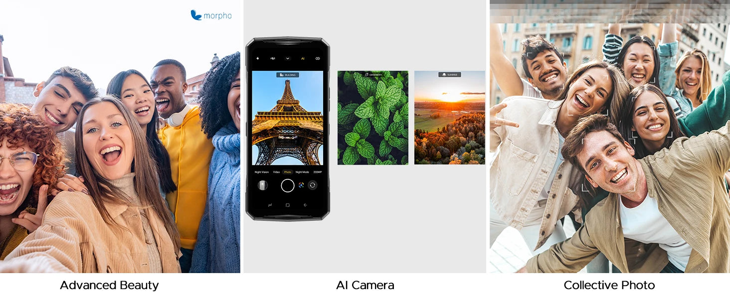 DOOGEE V40 Pro 5G Rugged Phone 1.47" Rear Display 16GB+512GB Dimensity 7300 200MP AI Camera 8680mAh Battery 5g Gaming Phone