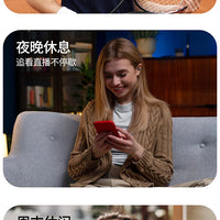 Wireless Headphones  Bluetooth Headset With Mic Handsfree Noise Canceling Earphones Clip Ear Music Sports Gaming Earplug