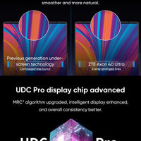 ZTE Axon 40 Ultra Space Edition 5G China Rom Smartphone with UDC Technology Snapdragon 8Gen1 6.8-inch 120Hz AMOLED Display