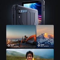Cubot TAB KINGKONG, Rugged Tablet Android 13, IP68 Waterproof, 16GB RAM(8GB+8GB Extended), 256GB ROM, 10600mAh,10.1" FHD+ Screen