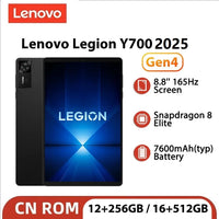 Lenovo Legion Y700 2025 Pad Gen 4 TB322FC Gaming Tab 12GB 256GB 16GB 512GB Snapdragon 8 Elite 8.8" 165Hz Screen 7600mAh Tablet