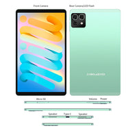 Teclast M50 Mini Tablet 8.7" 90Hz Screen 4GB RAM 128GB ROM Unisoc T606 Octa-core 5100mAh Battery Android 15 Tab Wifi5 Metal Body