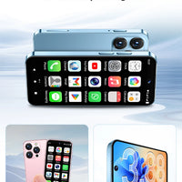 SERVO 19E 3G WCDMA Mini Smart Phone 3.88"Display 2 SIM Android 10.0 16GB ROM Face Recognition GPS Android Smart Cellphone TYPE-C