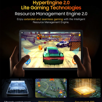 MEGA 1 Tablets Blackview 11.5 inch 2.4K 120Hz Display 8GB/12GB 256GB 50MP Camera 33W Fast Charging 8800mAh Battery MTK Helio G99