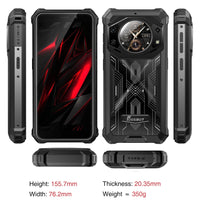 Fossibot F101 PRO Robust 120Hz 5,45 inch Screen 8GB + 128GB 10600mAh 18W Fast Charging Android13 Mobile Phone