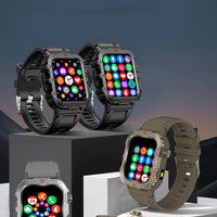 G.L Wear 2025 New Men's Smart Watch Outdoor Sports Health Monitor with LED Flashlight Bluetooth Call Women's Smartwatch