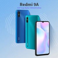 Smartphone Xiaomi Redmi 9A Global Rom 64GB/128GB Cellphone 5000mAh 6.53 inch MTK Helio G25 Octa Core 13MP Smart phone CN Version