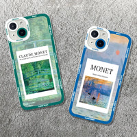 Claude Monet Arts Case For Samsung Galaxy S23 S22 S21 FE Plus Ultra Silicone A14 A34 A54 A13 A23 A33 A53 A32 A52 A52S 5G Cover