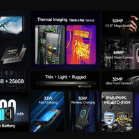 【World Premiere】Ulefone Armor 25T 4G Thermal Imaging Rugged Phone Android 14 33W 50MP+64MP NFC Waterproof Smartphone Global