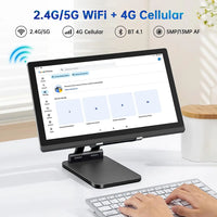 Global Version 14 Inch 1920x1080 IPS Big Screen Tablet PC 5+13MP Camera 12+256GB Deca-Core планшет 2 IN 1 Tablets Android Laptop