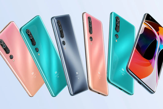 Xiaomi 10 5G Smartphone Android 6.67 inch Qualcomm Snapdragon 865 RAM 12GB ROM 256GB 4780 mAh Global Firmware HyperOS 1.0 108mp