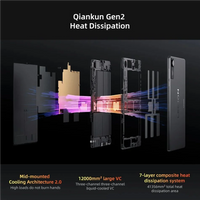 Lenovo Legion Y700 2025 Pad Gen 4 TB322FC Gaming Tab 12GB 256GB 16GB 512GB Snapdragon 8 Elite 8.8" 165Hz Screen 7600mAh Tablet