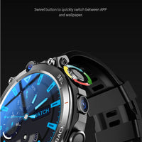 4G LTE Smart Watch 2025 Android os GPS Video Voice Wi-Fi Call Messaging HD Dual Cameras 4G Sim Card Call WIFI Men's SmartWatch