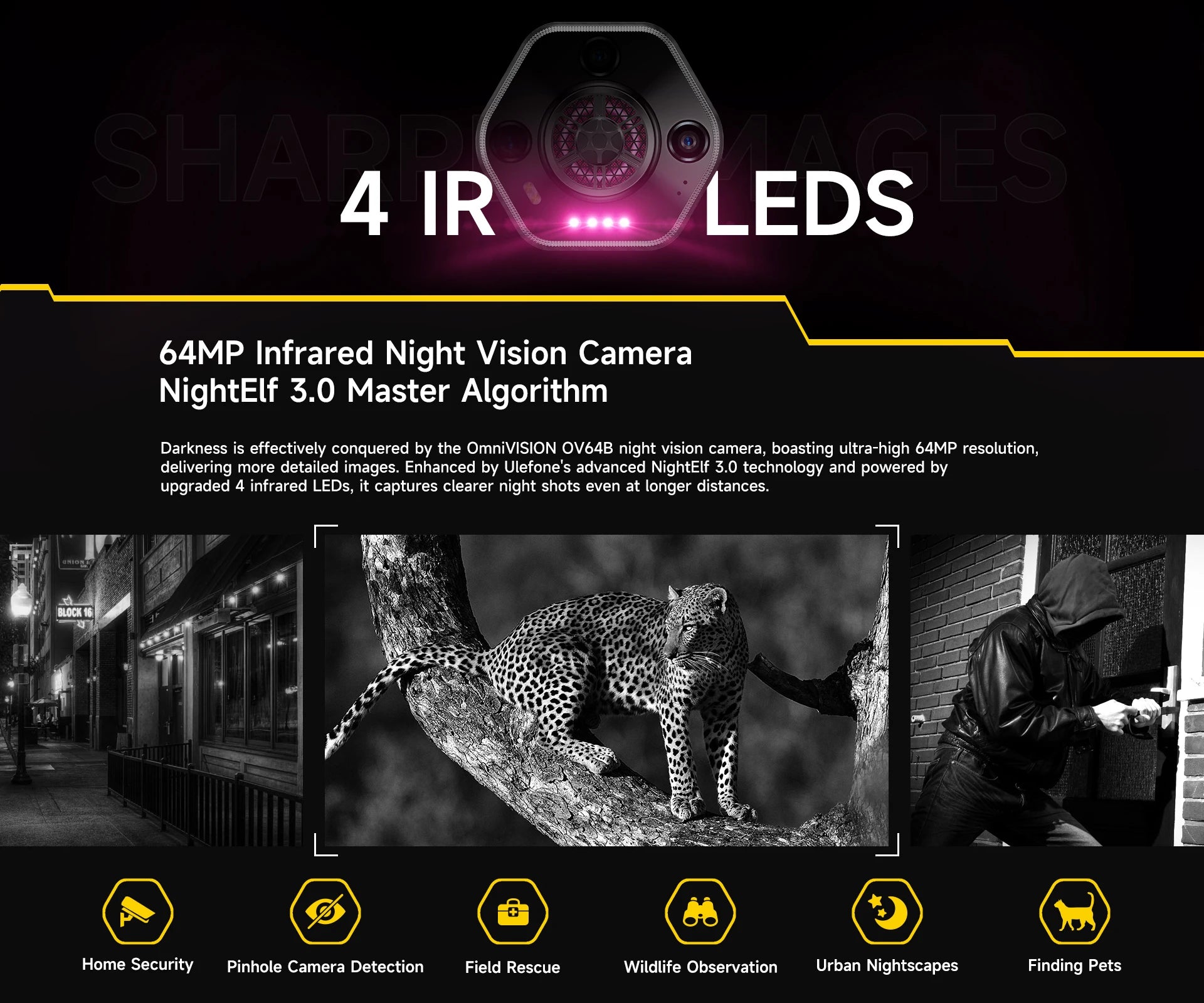 【World Premiere】Ulefone Armor 30 Pro 5G Rugged Phone Android 14 Smartphone 6.9" 120Hz 32GB+512GB 12800mAh Night Camera 64MP NFC