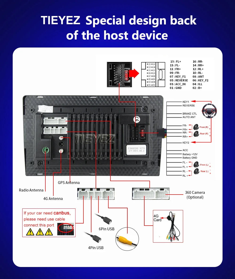 Android 15 Car Radio For Suzuki Swift 2003 - 2006 2007 2008 2009 2010 Multimedia Player Stereo Carplay AUTO Head Unit WIFI 4G BT