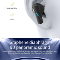 Earbuds True Wireless Earphone Noise Cancelling Update Bluetooth 5.3 Headset HD Music Headphone In-Ear Handsfree With Mic