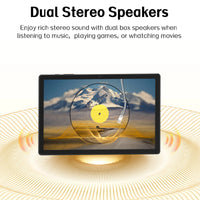 ANRY 10.95-inch HD Display Tablet Android 15 12GB RAM 128 ROM 2.4G/5G WiFi T606 Octa-Code 8000mAh Android Tablets with Case