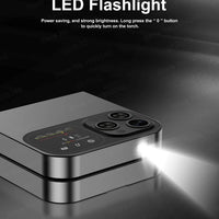 SERVO F15 Mini GSM Flip Mobile Phone 2 SIM Blacklist Magic Voice Auto Call Record Speed Dial MP4 Torch Cute Tiny Fold Cellphones