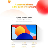 Global Version Xiaomi Redmi Pad SE 8.7 6GB 128GB MediaTek Helio G85 Octa Core 8.7" 90Hz FHD+ Display 6650mAh Battery Mi Tablet