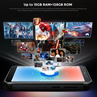 Fossibot F101 PRO Robust 120Hz 5,45 inch Screen 8GB + 128GB 10600mAh 18W Fast Charging Android13 Mobile Phone