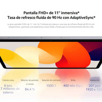 Global Version Xiaomi Redmi Pad SE Tablet EEA Version without Charger 11 Inches FHD 90Hz Display 680 8000mAh Battery Mi Pad