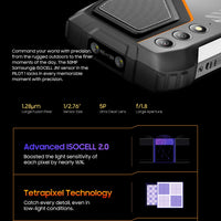 Blackview OSCAL PILOT 1 Rugged Phone, 6GB+ 256GB ,Helio G81 Smartphone Android14, 6.67'' Display Mobile Phone, 15000mAh, NFC