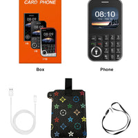 SERVO V9 Small Mobile Phone 2 SIM Cards Magic Voice Speed Dial MP4 Player Rear Camera Flashlight FM Radio 2G GSM Mini Cellphones