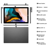 The Cheapest Type-C 11.6" Windows 11 Tablet 8GB RAM 512GB SSD ROM 64bit Intel Celeron N4100 CPU 1920x1080 IPS 2xUSB 3.0