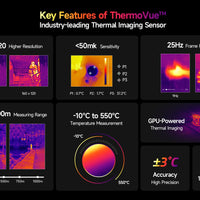【World Premiere】Ulefone Armor 25T 4G Thermal Imaging Rugged Phone Android 14 33W 50MP+64MP NFC Waterproof Smartphone Global