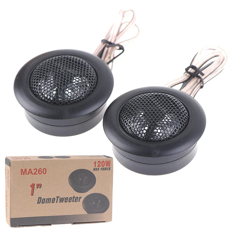 120W Super Power Loud Speaker Tweeter Speakers for Car Stereo Car Audio Dia 48mm