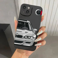 Phone Case for Samsung A54 5g A35 A34 A55 A52 A53 A32 A14 A13 A15 Case Galaxy S21 FE S22 S23 S24 Ultra Stylish Car Pattern Cover