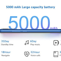 Original Xiaomi Redmi 10A 4G Global Smartphone 4GB 64GB 6.53' HD Display Helio G25 Octa Core 13MP Fingerprint 5000mAh SmartPhone