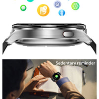 New Smart Watch TWS 2-in-1 Bluetooth Earphones With built-in Speaker HIFI 9D Sound Quality Health Monitor Watch For Android iOS