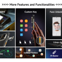 【World Premiere】Ulefone Armor 25T 4G Thermal Imaging Rugged Phone Android 14 33W 50MP+64MP NFC Waterproof Smartphone Global