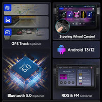 AWESAFE PX9 Car Radio Autoradio for  Fiat 500L 2012-2017  Wireless Carplay Screen Android Auto Stereo GPS Navi FM RDS BT SWC