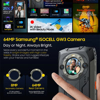 Blackview BV9300 Pro Rugged Phone 6.7'' 120Hz Display 8/12GB 256GB Smartphone With Dual Screen 15080mAh Battery 64MP Cellphone