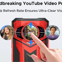 DOOGEE S200 Plus 5G Rugged Phone 1.32" Rear Display AI Image 6.72'' Screen 16GB 512GB 11000 mAh Battery Android 15 Smartphone