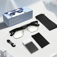 GT-33 smart glasses anti-blue light glassesTranslation Sunglasses Voice Remote Control Music Eyewear Waterproof Eyeglasses