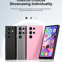 NEW SERVO S27 Mini Android Smartphone 4.0" Full Screen 2GB+16GB Memory 5MP 2 SIM Stanbdby Face Unlock 3G Cute Phones Google Play