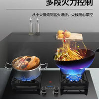 gas stove dual-purpose household natural gas liquefied gas desktop embedded fierce commercial apartment commercial Desktop