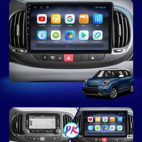 AWESAFE PX9 Car Radio Autoradio for  Fiat 500L 2012-2017  Wireless Carplay Screen Android Auto Stereo GPS Navi FM RDS BT SWC
