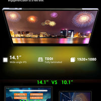 Global Version 14 Inch 1920x1080 IPS Big Screen Tablet PC 5+13MP Camera 12+256GB Deca-Core планшет 2 IN 1 Tablets Android Laptop