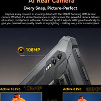 Blackview Active 10 Pro 5G Rugged Tablets 11" FHD+ Display 12GB 256G/512GB Android 14 30000mAh Battery 108MP Camera MTK 7300