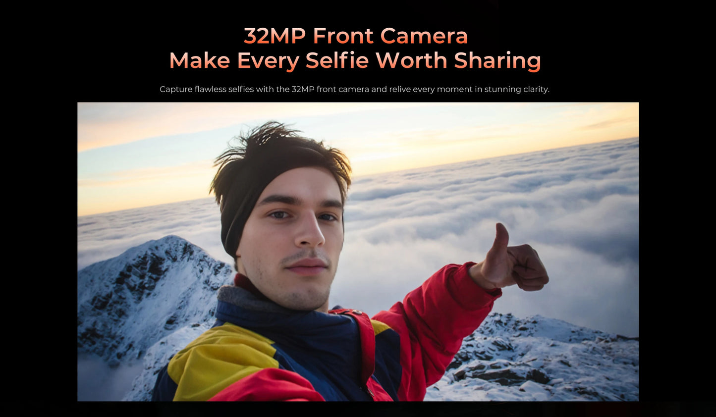 Oukitel WP55 Pro 5G Rugged Smartphone 16GB+512GB 33W Android15 Mobile Phone 11000mAh 6.58" FHD+ 108MP Camera oukitel Cell Phone