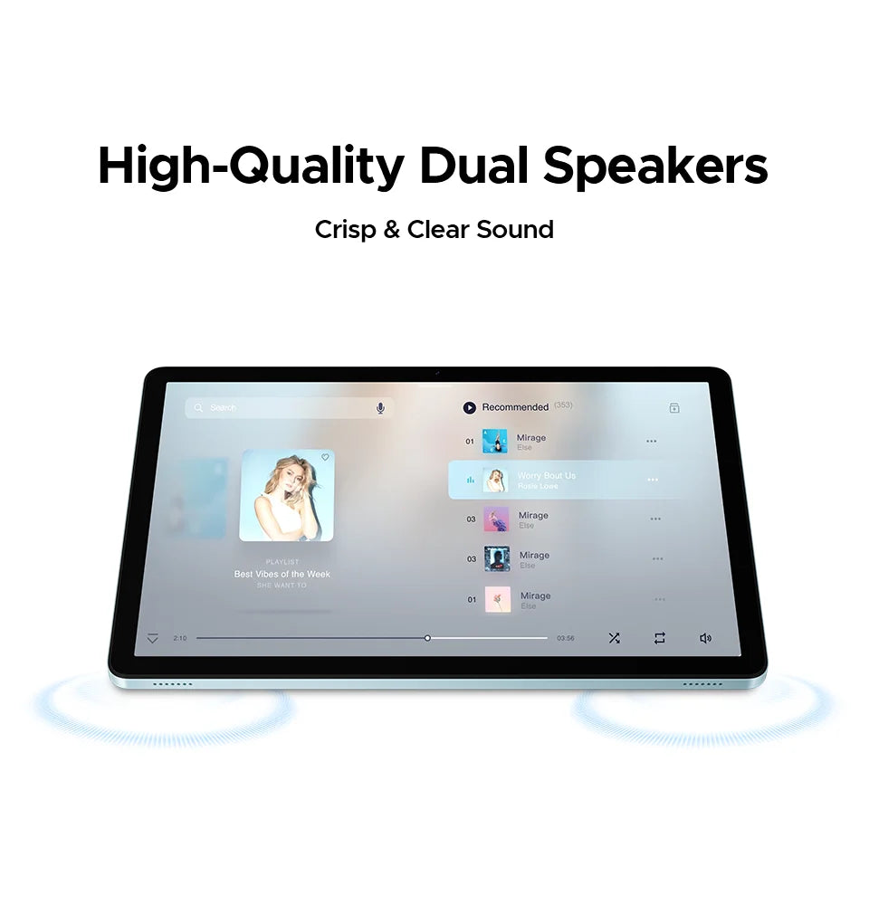 【Brand+】Doogee Tab A9 Pro+ Tablet Pc 11-Inch Android 15 30Gb Ram(6+24) 128Gb Rom 8580Mah Battery Widevine L1 Support