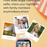 4G Kids Smart Watch 8GB ROM GPS WiFi Position Video Call Phone Android Watch Call Back Monitor with Sticker Children Smartwatch